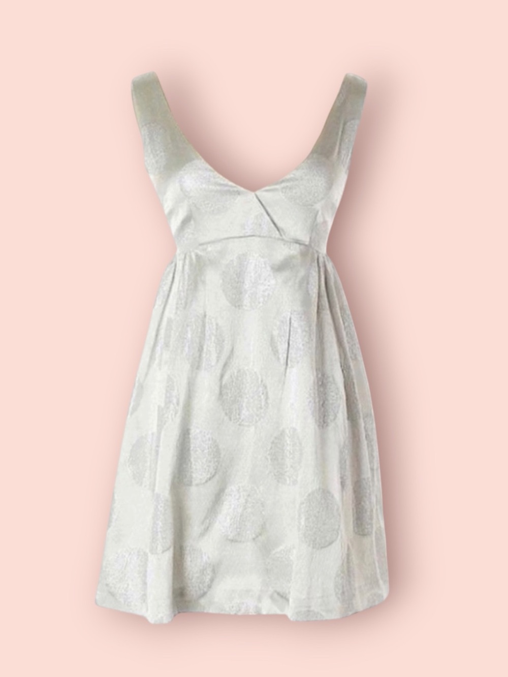 SEA New York Silver Polka Dot Dress